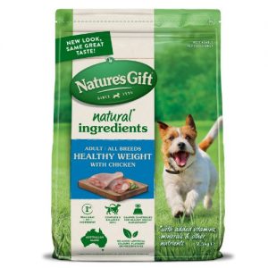 Natures Gift dry food healthy weight chicken
