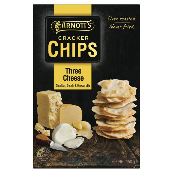 Arnotts Cracker Chips Three Cheese