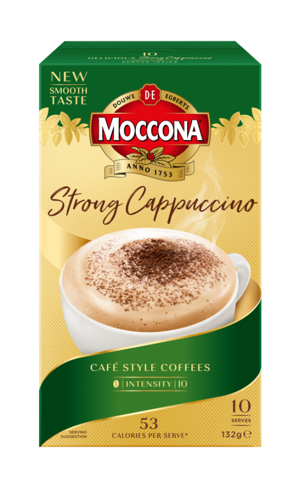 Moccona Coffee Mix Strong Cappuccino x 10
