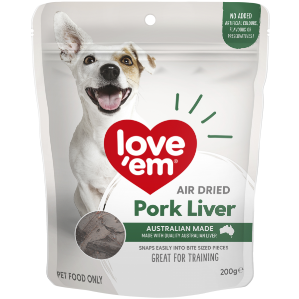 Love Em Air Dried Pork Liver 200gr