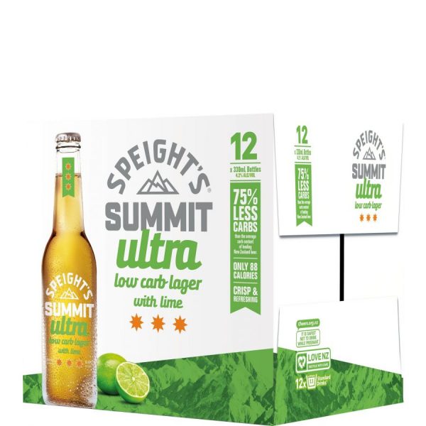 Speight’s Summit Ultra with Lime bottle 12 pack