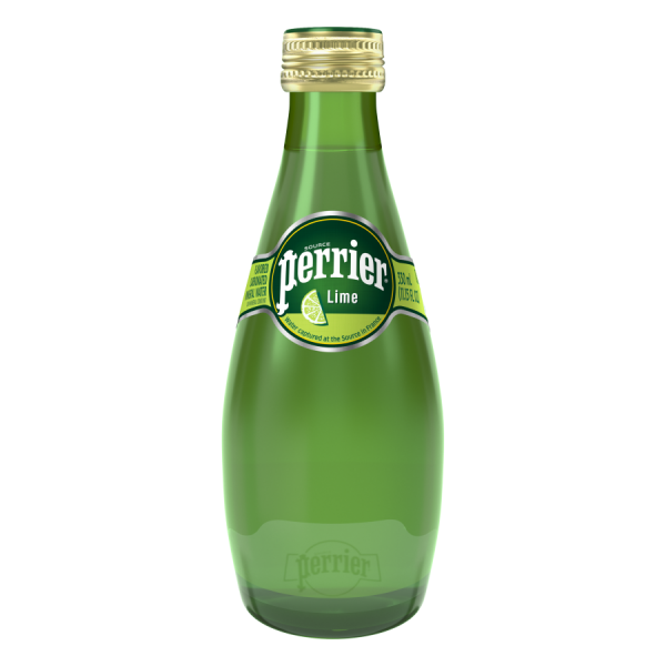 Perrier Sparkling Mineral Water Lime 330ml