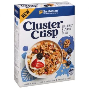 Sanitarium Cluster Crisp Blueberry & Maple Syrup