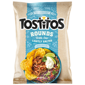Tostitos Rounds Lightly Salted