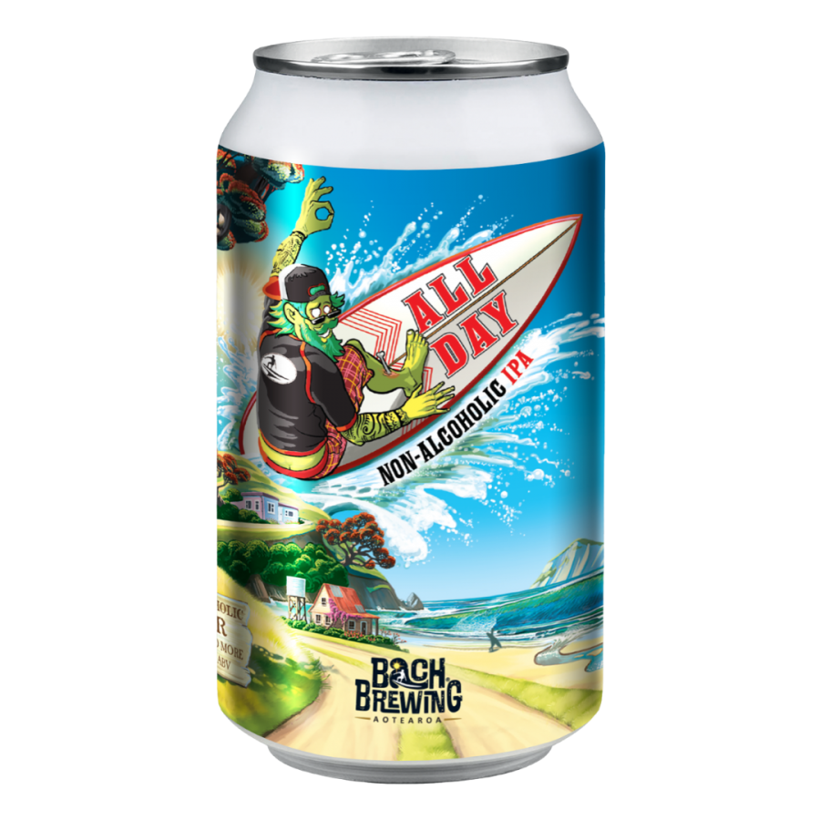 Bach Brewing All Day non alcoholic IPA 330ml 6pk cans Reviews Black Box