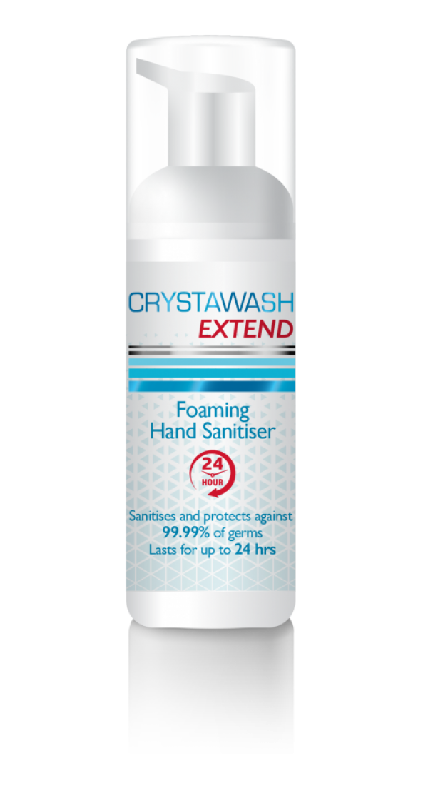 Crystawash Extend Foaming Hand Sanitiser 50ml