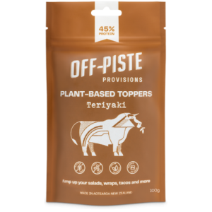 Off-Piste Plant-Based Toppers Teriyaki 100g