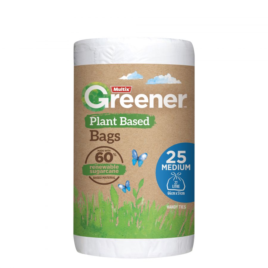 Multix Greener Plant Based Bags Medium 25pk Reviews Black Box