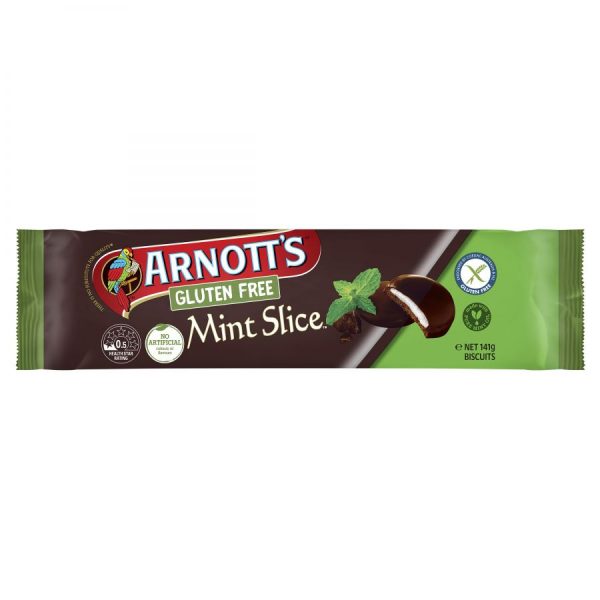 Arnott’s Gluten Free Mint Slice 141g
