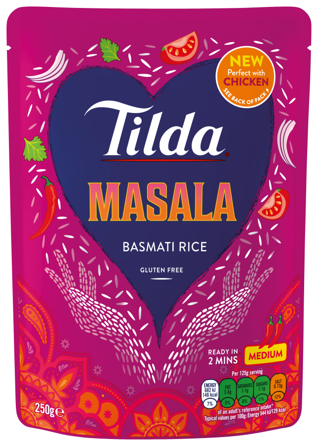 Tilda Masala Basmati Rice Reviews - Black Box