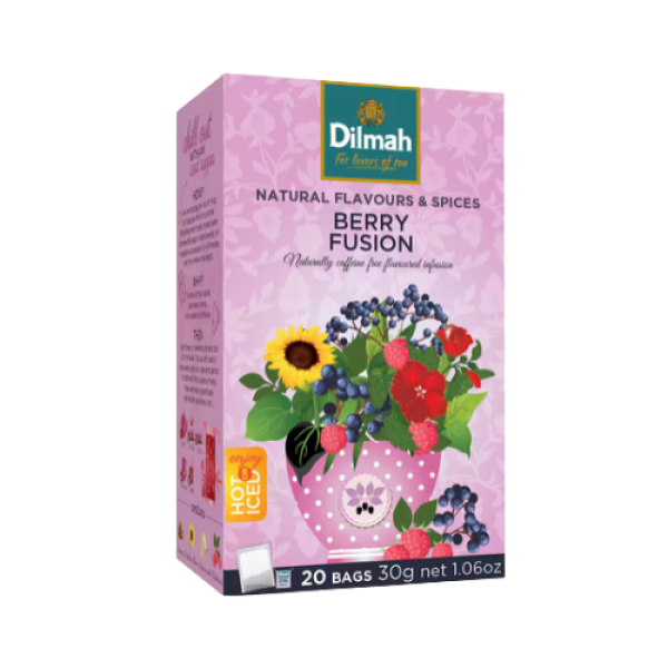 Dilmah Fruit Tea Bags Berry Fusion