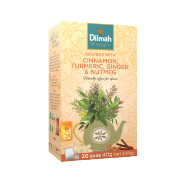 Dilmah Cinnamon Turmeric Ginger Nutmeg Infusion Tea