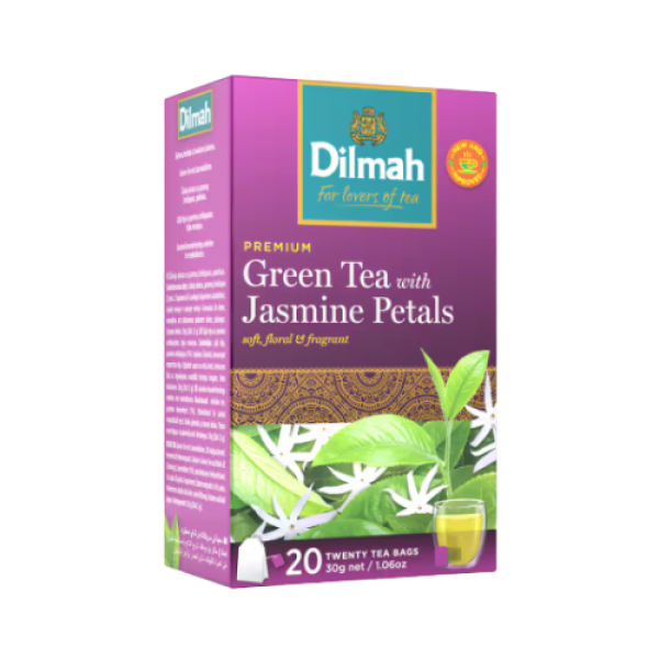 Dilmah Green Tea with Jasmine Petals