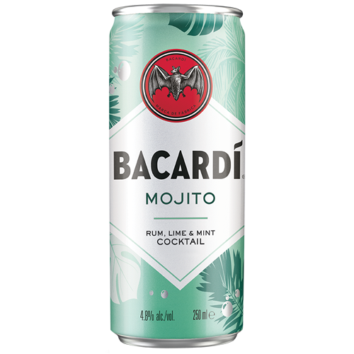 Bacardí Lime & Mint Mojito Cocktail Reviews Black Box