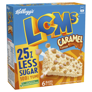 LCMs 25% Less Sugar – Caramel
