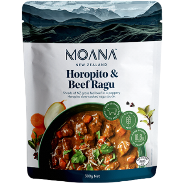 Moana New Zealand Horopito and Beef Ragu meat sauce pouch 300 grams