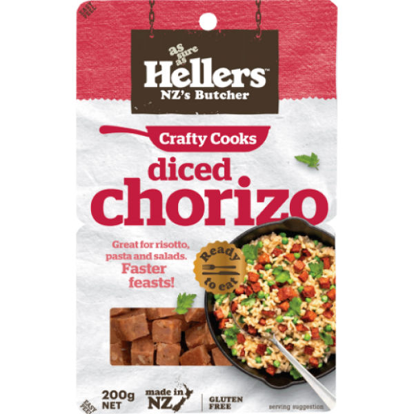Hellers Diced Chorizo 200g