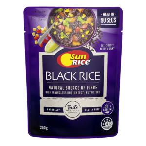 SunRice Black Rice Pouch