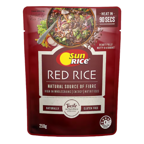 SunRice Red Rice Pouch Reviews Black Box