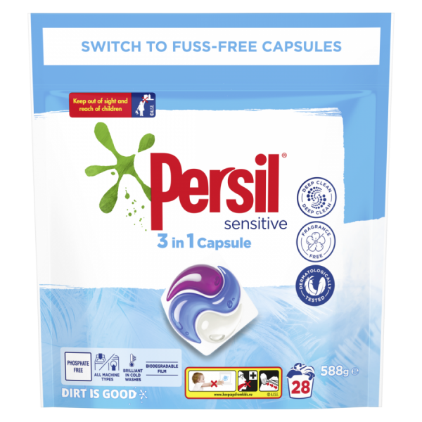Persil Sensitive 3 in 1 Capsules Reviews - Black Box