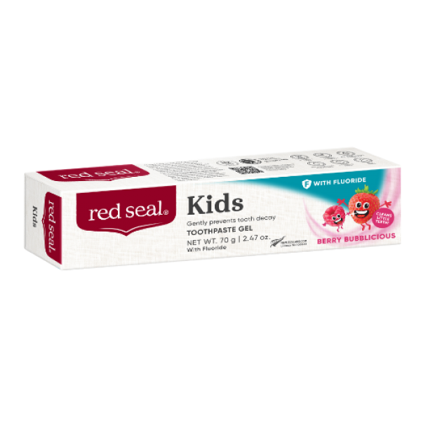 Red Seal Kids Berry Bubblicious Toothpaste with Fluoride
