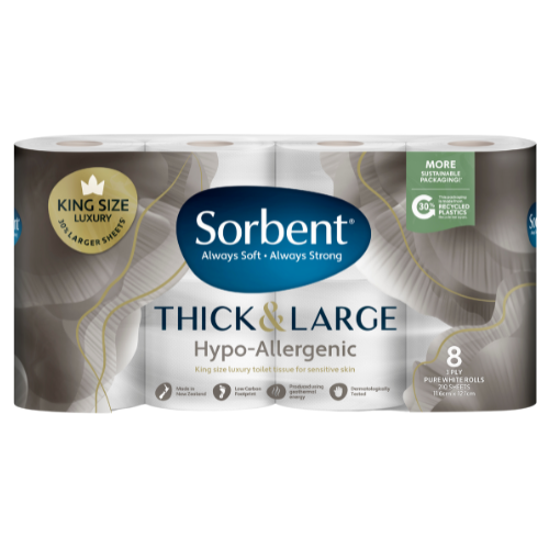 Sorbent Thick & Large HypoAllergenic Toilet Tissue Reviews Black Box
