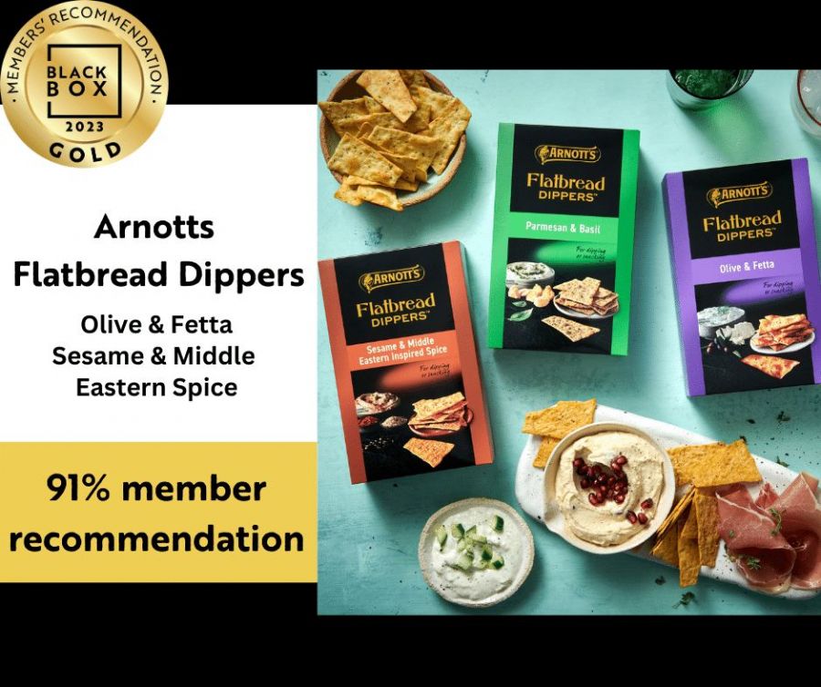 Arnott's Flatbread Dippers