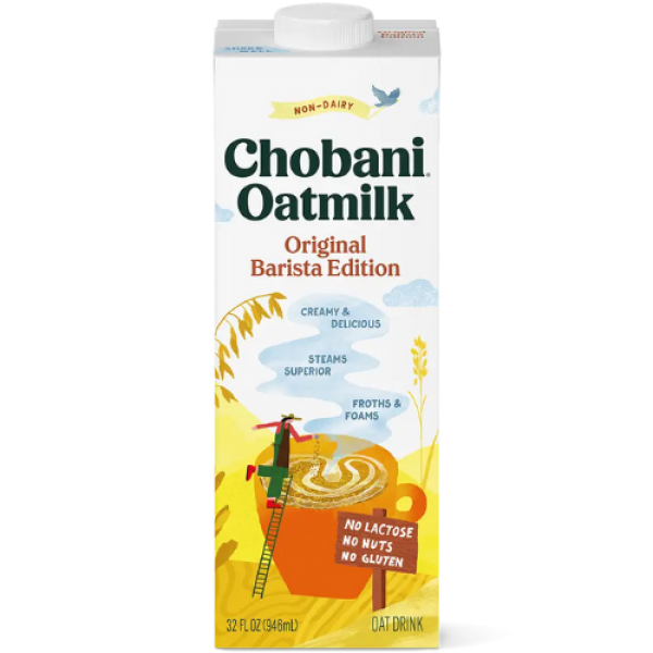 Chobani Oat Milk Barista Edition 1L