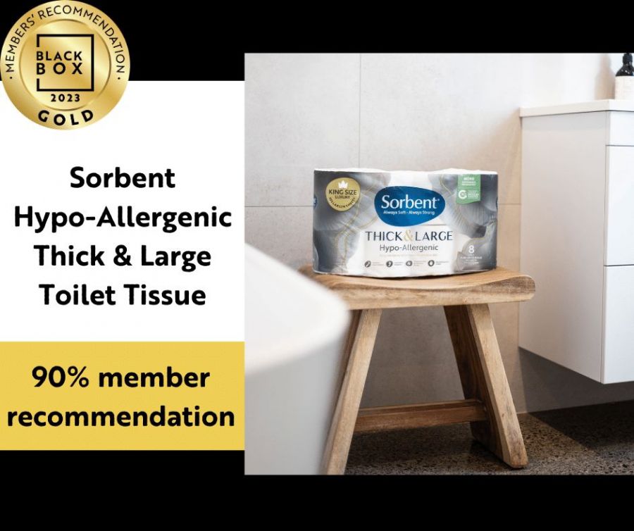 Sorbent Toilet Tissue