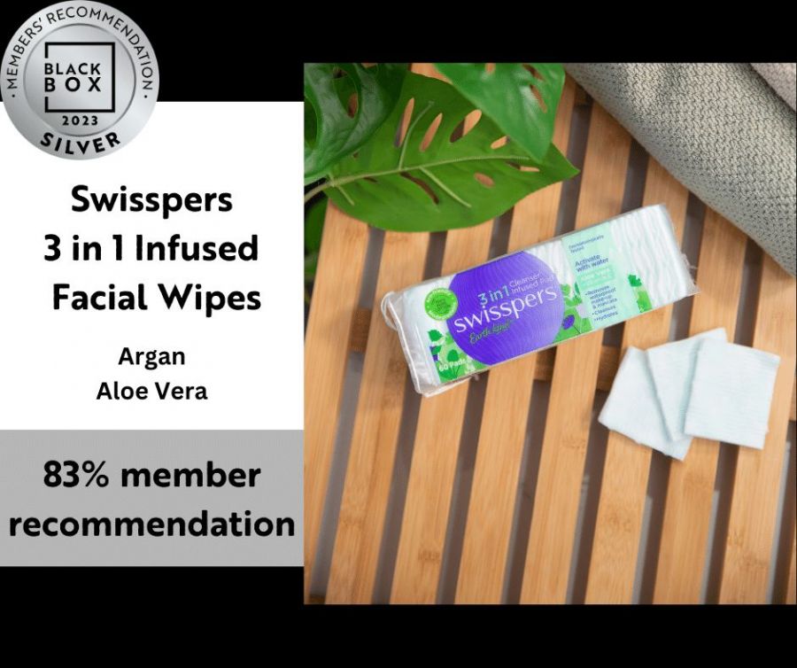 Swisspers 3 in 1 Infused Facial Wipes