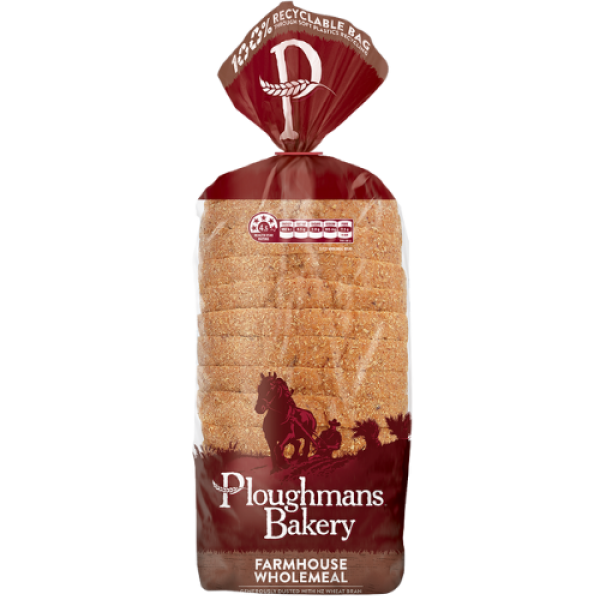 Ploughmans Farmhouse Wholemeal Loaf 750g