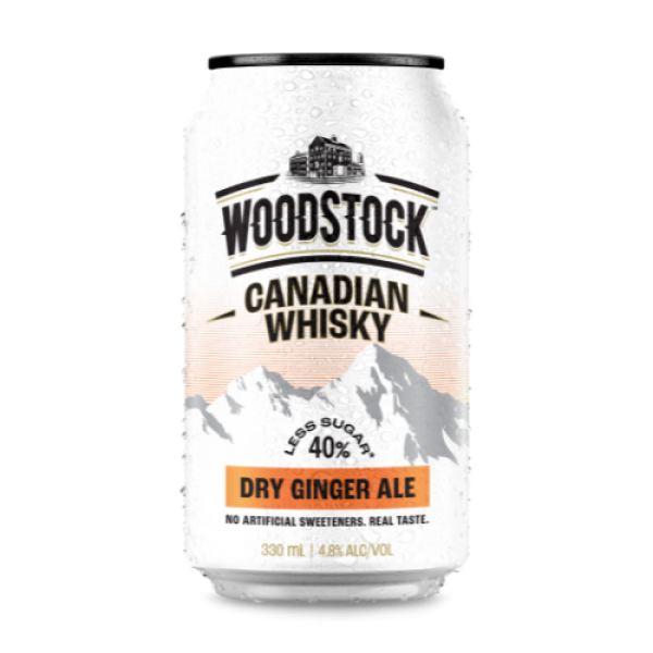 Woodstock Whisky Ginger Ale 4.8%