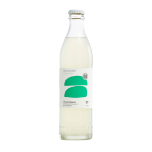 StrangeLove Lo-cal Soda Lime and Jalapeno