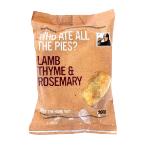 Who Ate All the Pies? Lamb, Thyme & Rosemary Pie