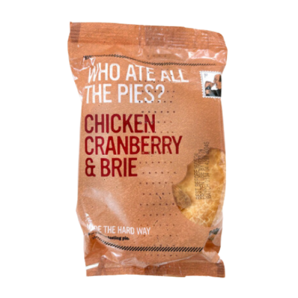Who Ate All the Pies? Chicken, Cranberry & Brie Pie