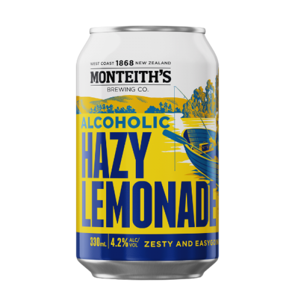 Monteith’s Alcoholic Hazy Lemonade