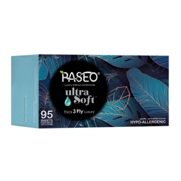 Paseo UltraSoft Gentle Hypoallergenic 3ply tissues