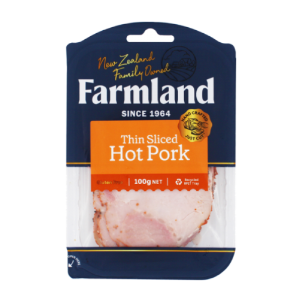 Farmland Foods – Thin Sliced Hot Pork 100g