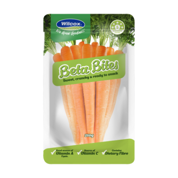 Wilcox Beta Bites Snacking Carrots 250g