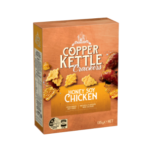 Copper Kettle Crackers – Honey Soy Chicken