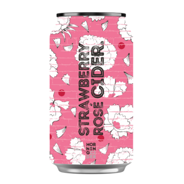 Morningcider Strawberry Rosé Cider