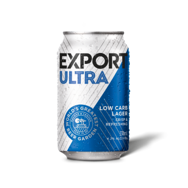 Export ULTRA Low Carb Lager 330ml can