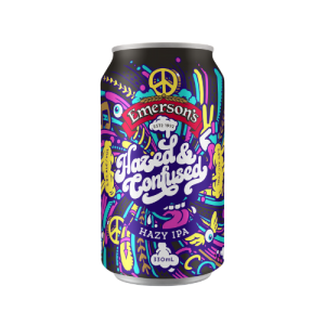 Emerson’s Hazed & Confused Hazy IPA 5.8%