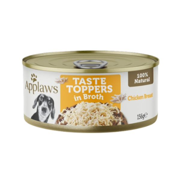 Applaws Dog Food Taste Topper Chicken Breast in Broth 156g