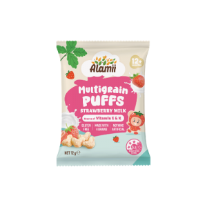 Alamii Multigrain Puffs – Strawberry Milk 12g