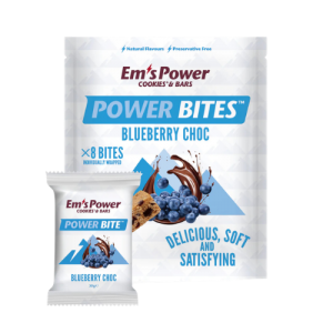 Em’s Power Cookies Blueberry Choc Power Bites