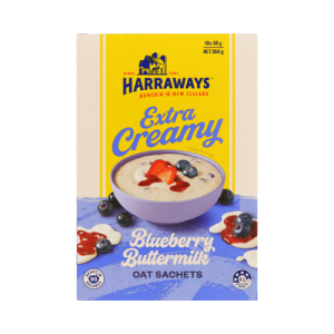 Harraways Extra Creamy Blueberry Buttermilk Oat Sachets 35gx 10