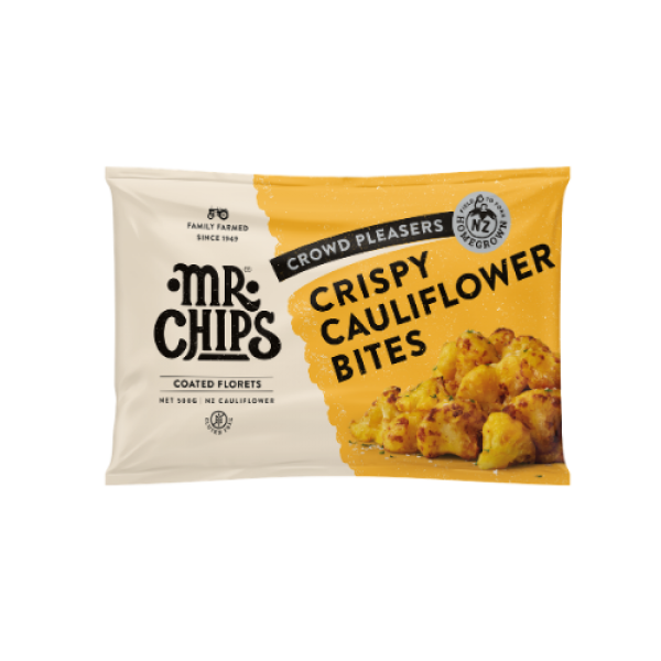 Mr Chips – Crispy Cauliflower Bites 500g