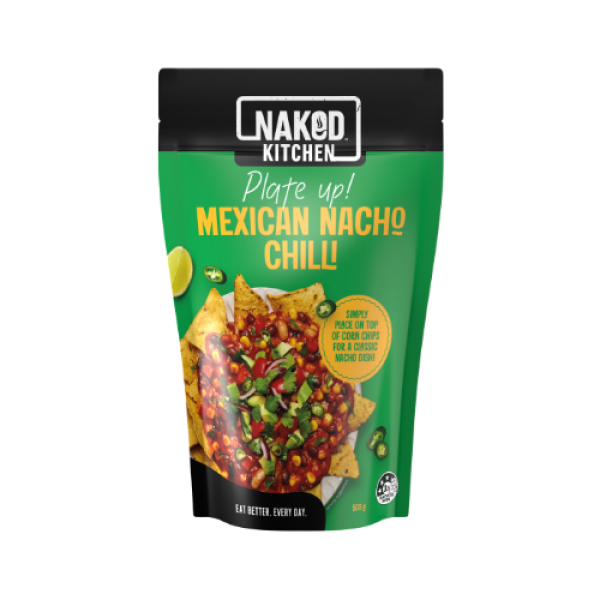 Naked Kitchen Plate Up! Mexican Nachos Chilli 500gm