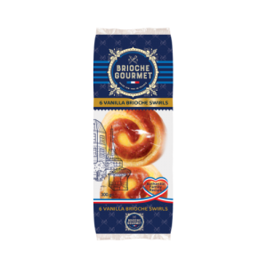 Brioche Gourmet Vanilla Bricohe Swirls 6pk